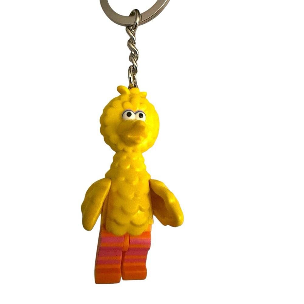 Lego Sesame Street BIG BIRD Minifigure Keychain 854194 NWT